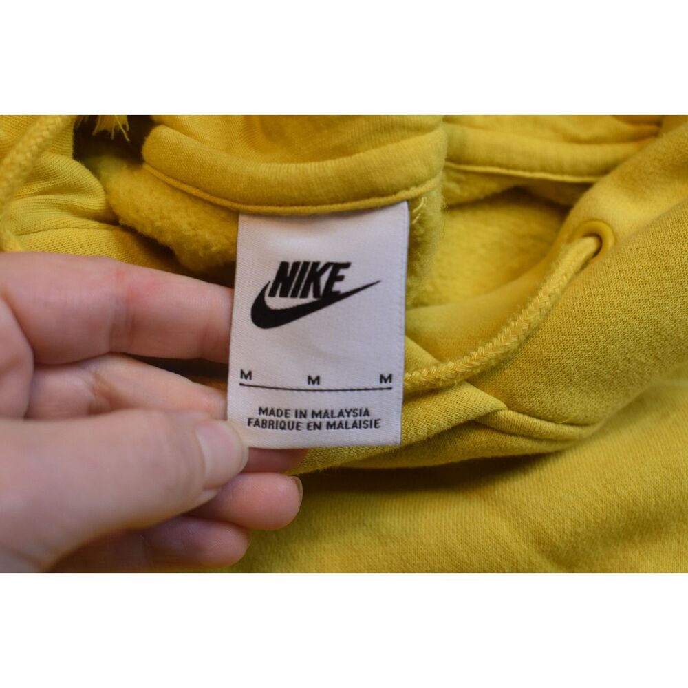 Nike Phoenix Oversized Hoodie Gold Mustard Yellow Athletic Wear Womens Medium - Picture 4 of 8